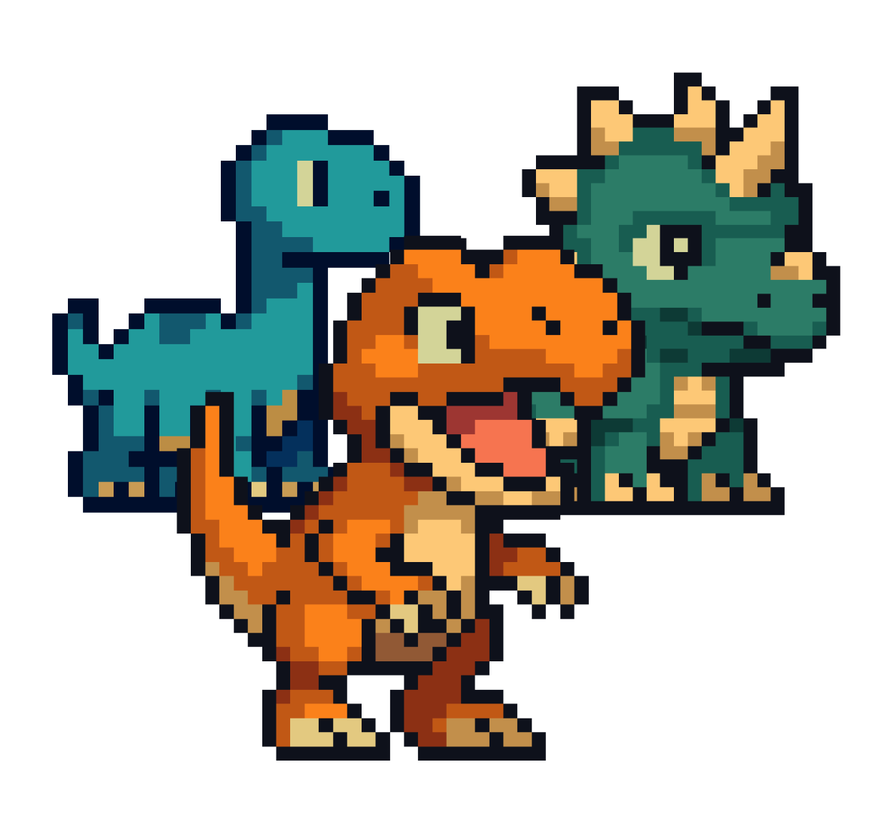 Drynosaur characters